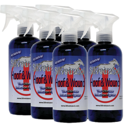 Lot de 6 silvetrasol Hoof & Wound Wash - KC LAPIERRE